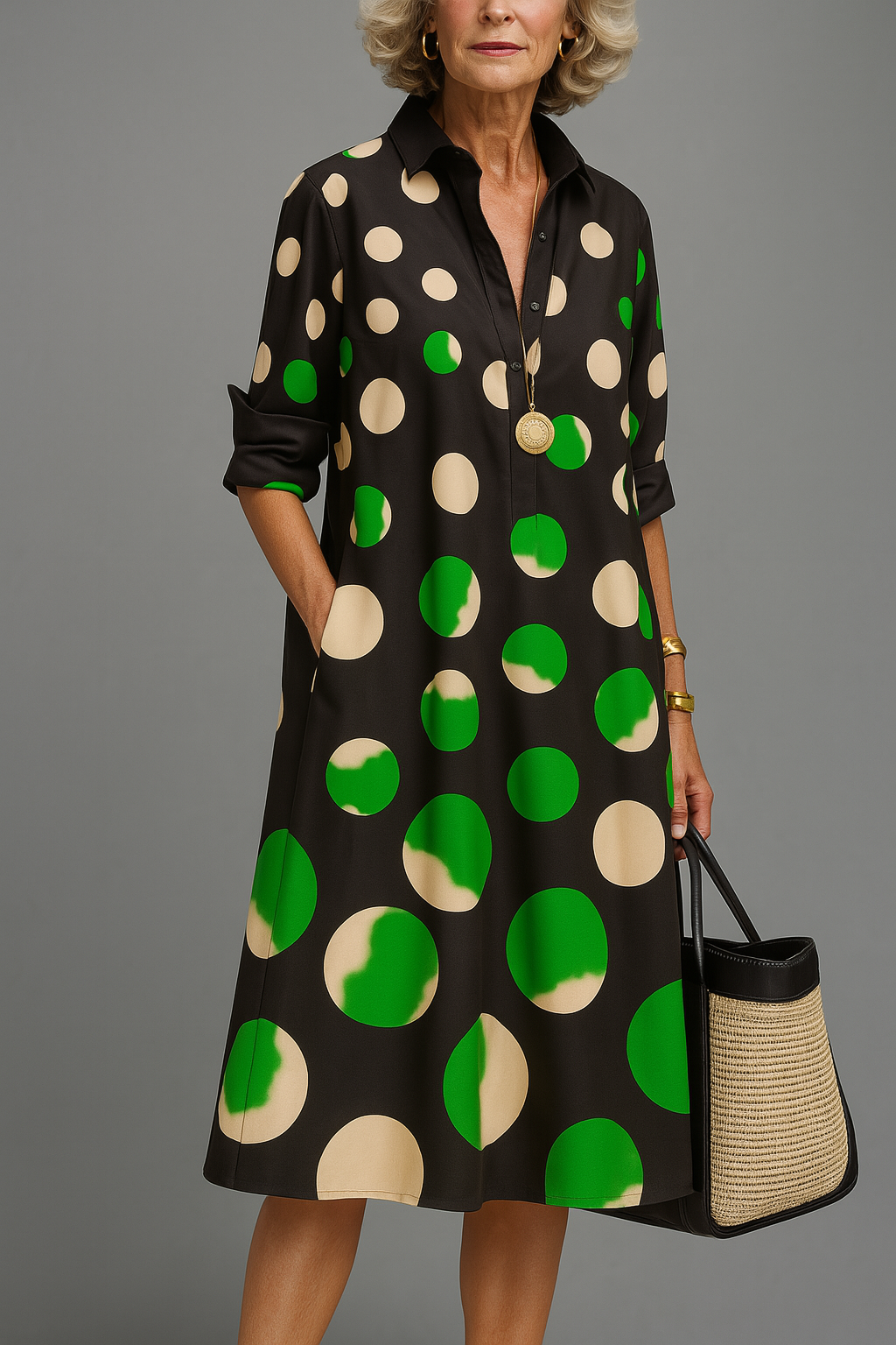 Vestido midi elegante y confortable - Raúl & Sara Madrid