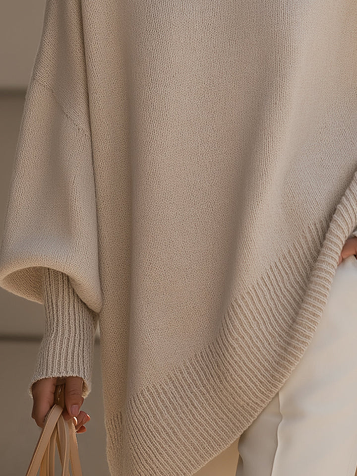 Annette | Extra-Large Jersey Poncho