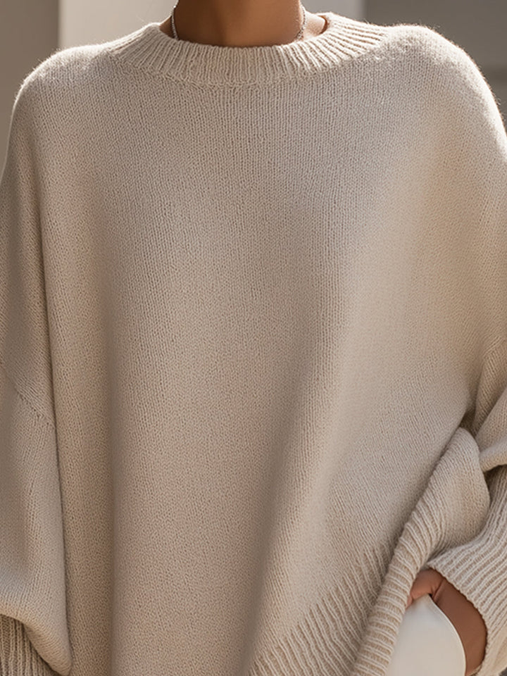 Annette | Extra-Large Jersey Poncho