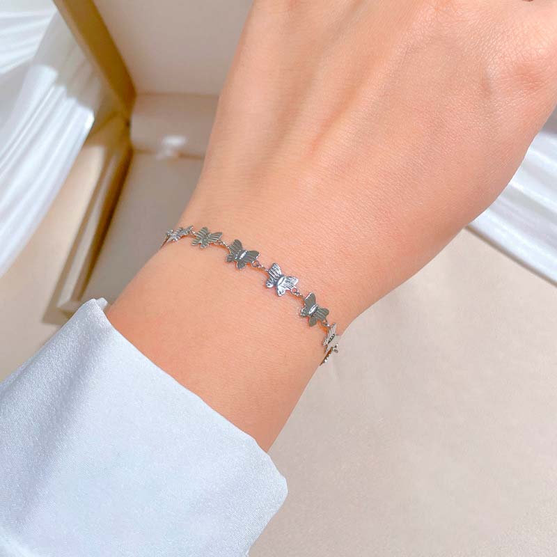 Pulsera Monarca - Plata