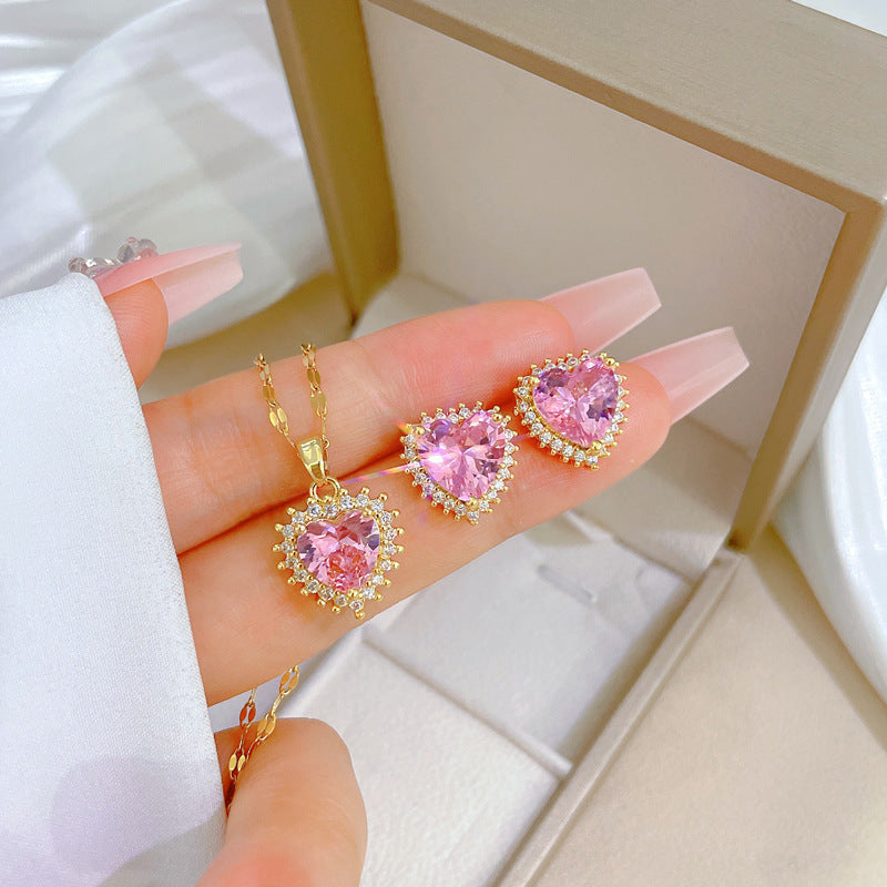 Conjunto Rosa Corazón