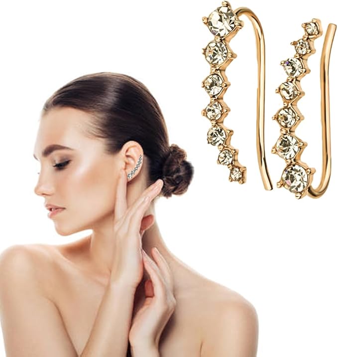 Claudia Earrings - Gold