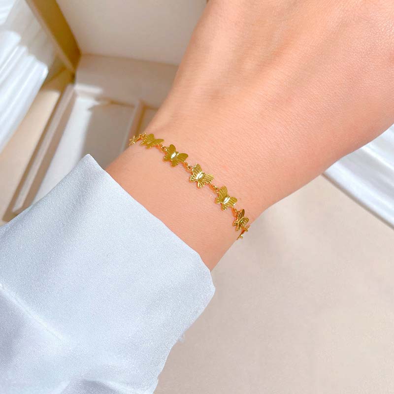 Pulsera Monarca - Color Dorado