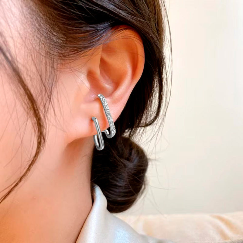 Pendientes Estefanía - Color Plateado