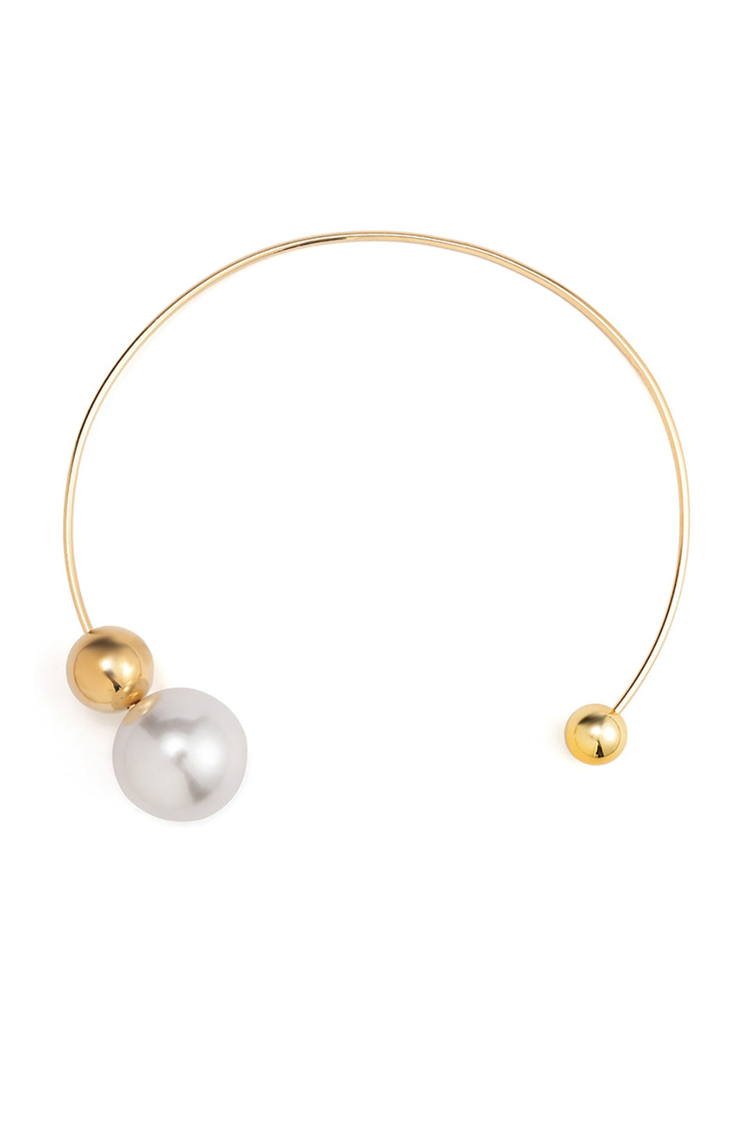 Collares de Perlas Metálicas
