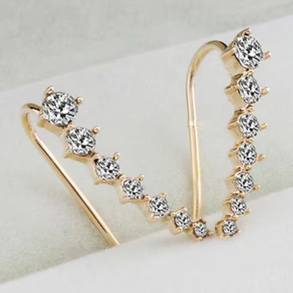Claudia Earrings - Gold