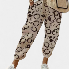 Pantalones de Lino de Corte Suelto y Diseño Clásico Mely - Raúl & Sara Madrid