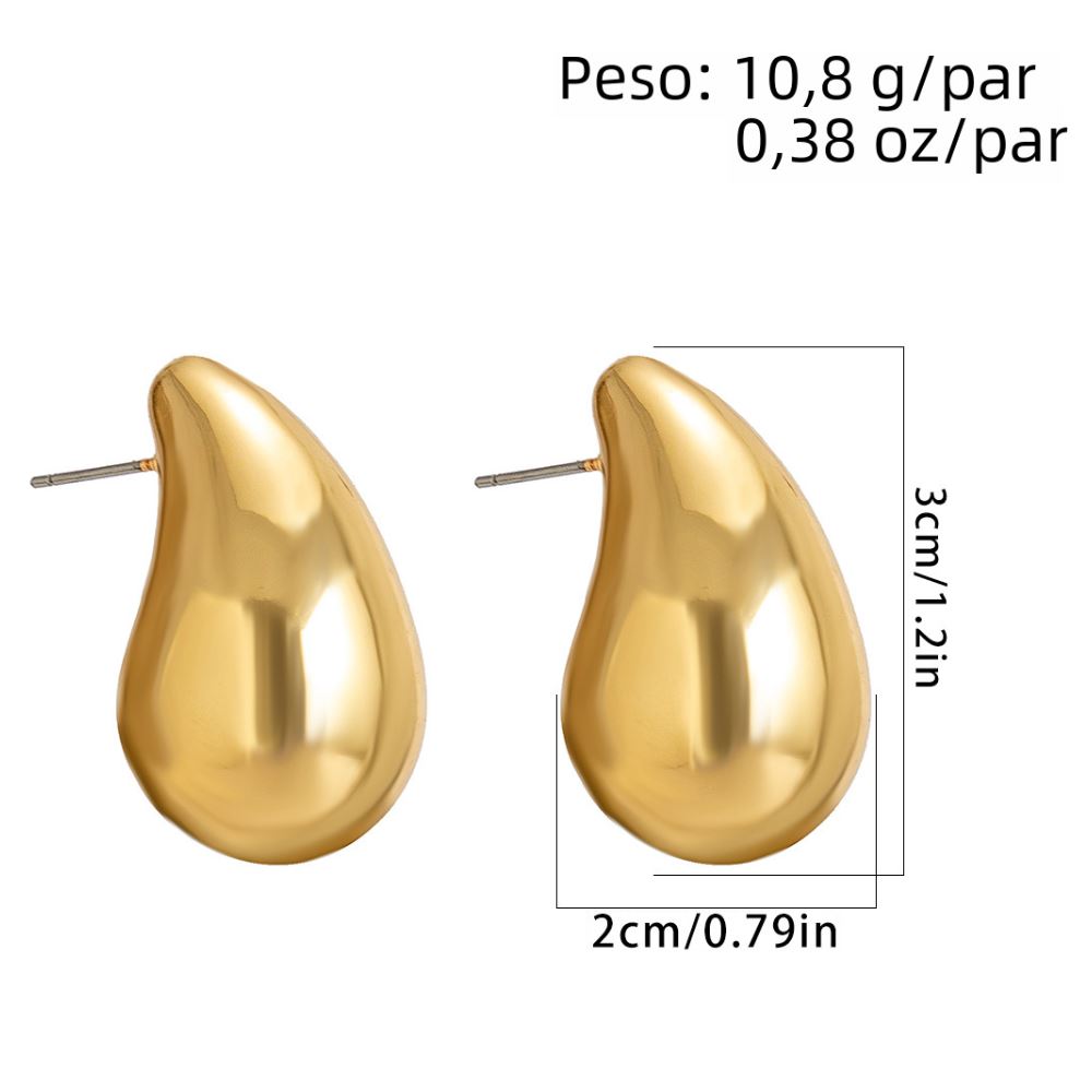 Dafne Earrings - Gold
