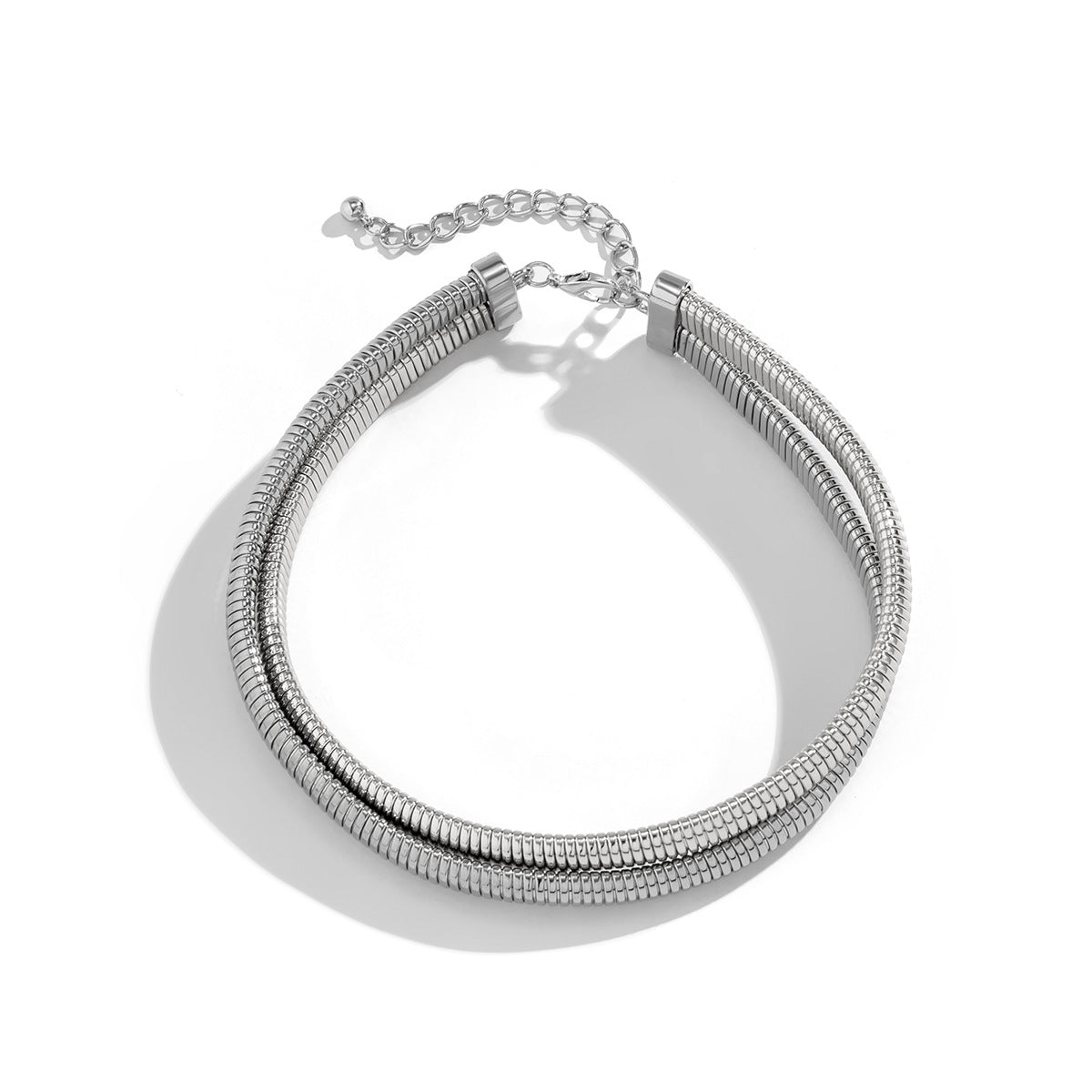 Plated Silver Musa Necklace