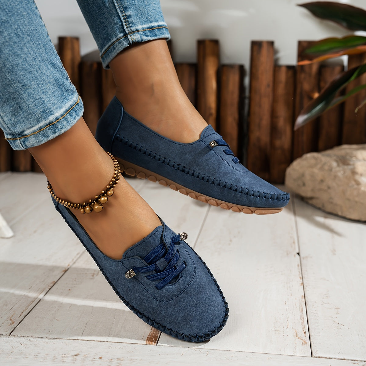 Mocasines Mujer Cómodos Y Flexibles – Zapatos Casual Antideslizantes Para Uso Diario
