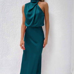Vestido drapeado sahara - Raúl & Sara Madrid