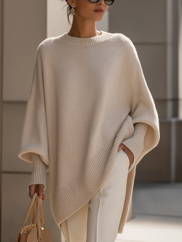 Annette | Extra-Large Jersey Poncho