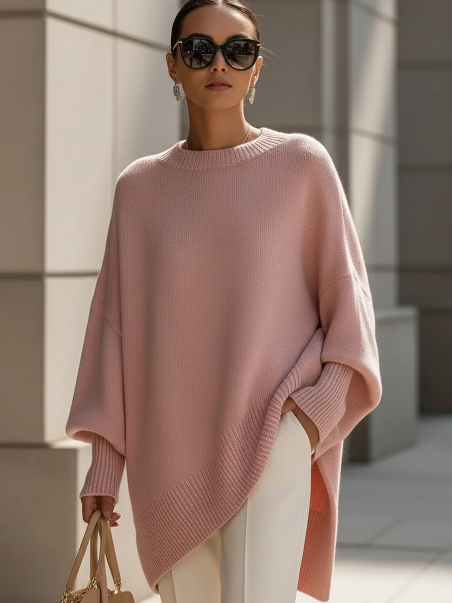 Annette | Extra-Large Jersey Poncho