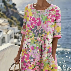 Vestido estampado holgado - Raúl & Sara Madrid