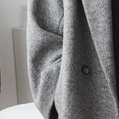 Celia · Abrigo largo de lana oversize