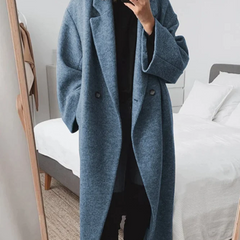 Celia · Abrigo largo de lana oversize