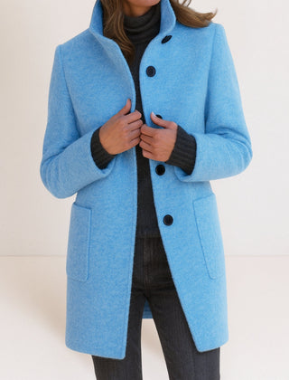 Stella · Chaqueta de mujer con cuello alto elegante - Raúl & Sara Madrid