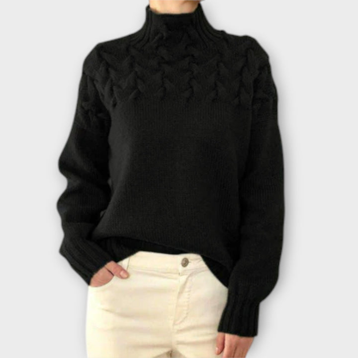 Eva | Women's Braided Detail Sweater