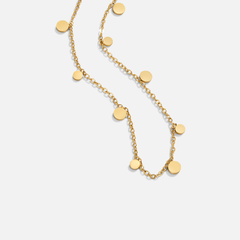 Collar de oro con diseño de filigrana. - Raúl & Sara Madrid