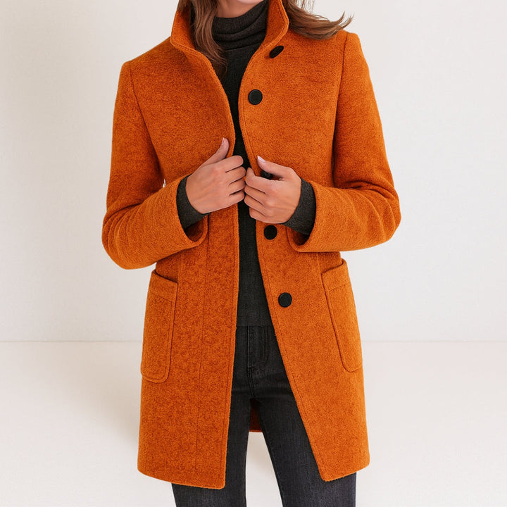 Stella | Chaqueta de mujer con cuello alto elegante