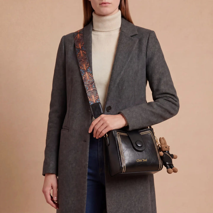 Bolso tipo Satchel + Muñeco Arion de regalo