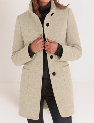 Stella · Chaqueta de mujer con cuello alto elegante - Raúl & Sara Madrid