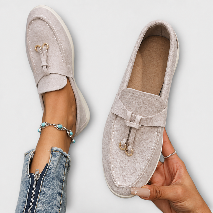 Genoveva™ | Elegantly Buckled Moccasins