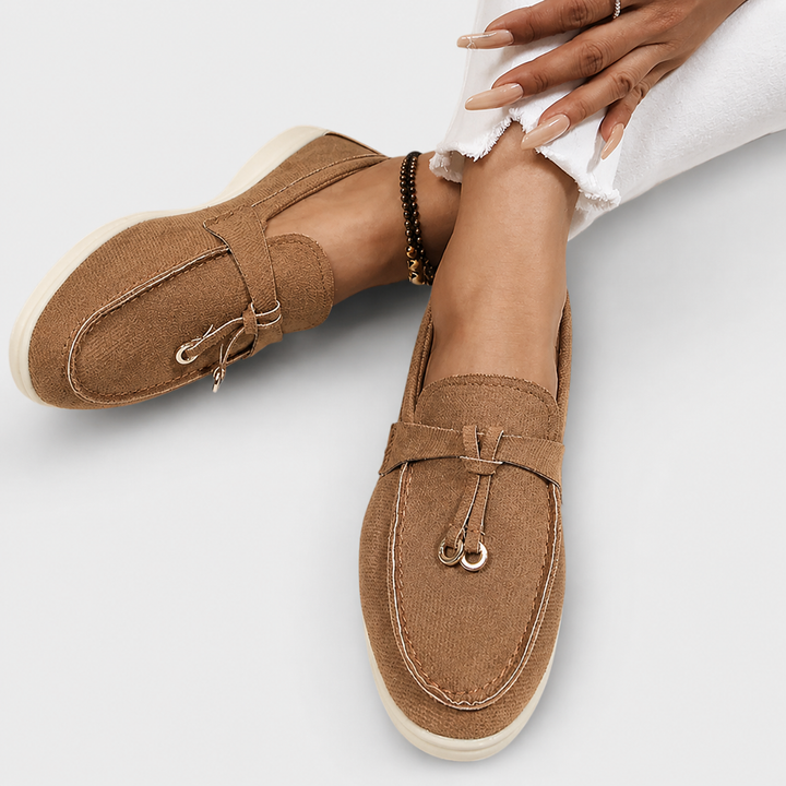 Genoveva™ | Elegantly Buckled Moccasins