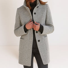 Stella · Chaqueta de mujer con cuello alto elegante - Raúl & Sara Madrid