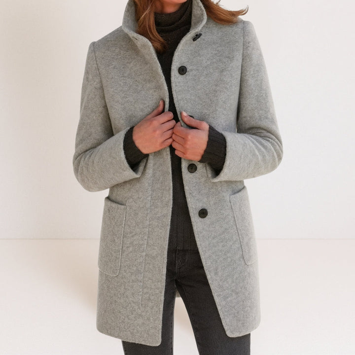 Stella | Chaqueta de mujer con cuello alto elegante