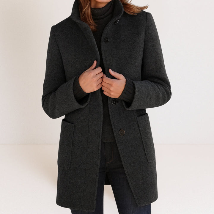 Stella | Chaqueta de mujer con cuello alto elegante
