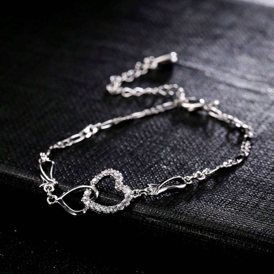Pulsera Plateada Love Forever