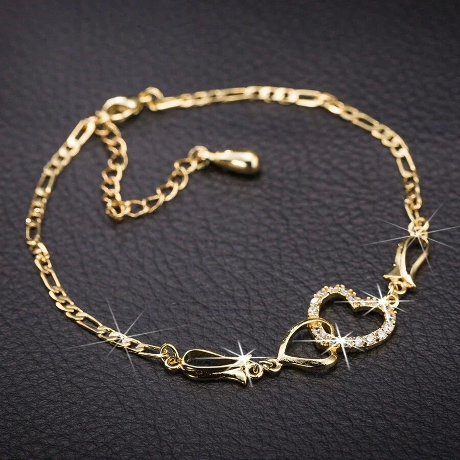 Pulsera Dorada Love Forever