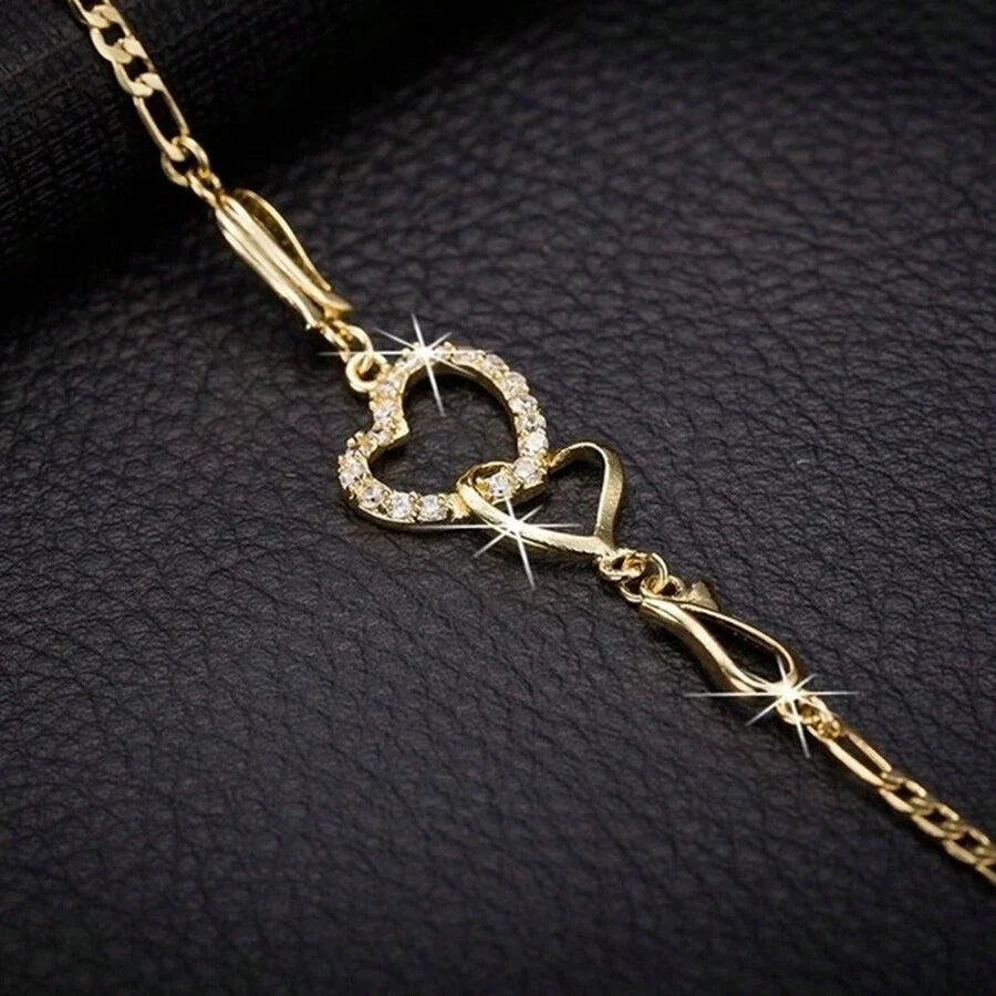 Pulsera Dorada Love Forever