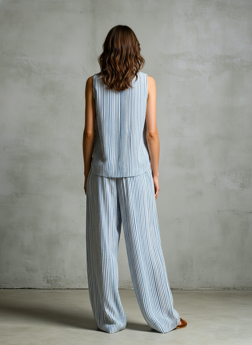 Olalla™ | Striped Palazzo Set