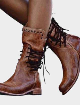 Caithlyn · Botas Retro con Cordones - Raúl & Sara Madrid