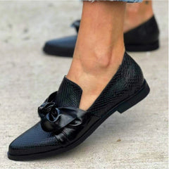 Mocasines con detalle de lazo - Raúl & Sara Madrid