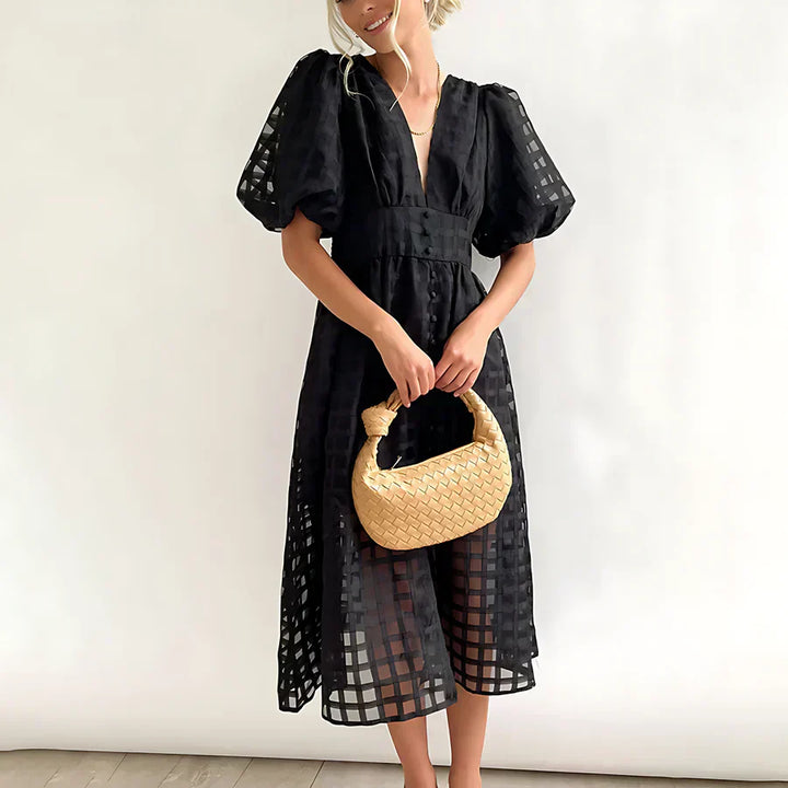 Sophia™ | Vestido midi romántico
