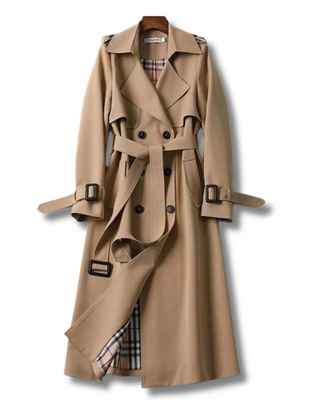 Emilia · Trench largo elegante