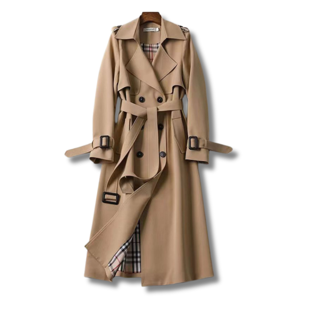 Emilia · Trench largo elegante