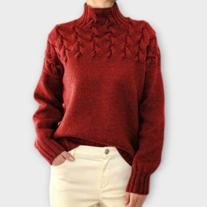 Eva | Women's Braided Detail Sweater