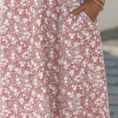 Vestido midi floral suelto y ligero - Raúl & Sara Madrid
