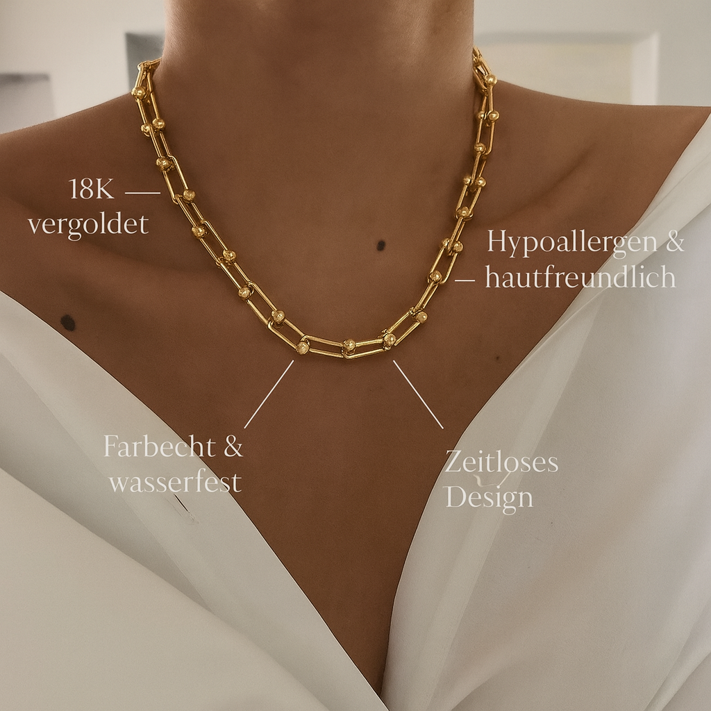 Alexandra - Exclusivo Collar de Oro