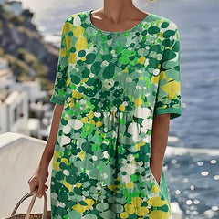 Vestido estampado holgado - Raúl & Sara Madrid
