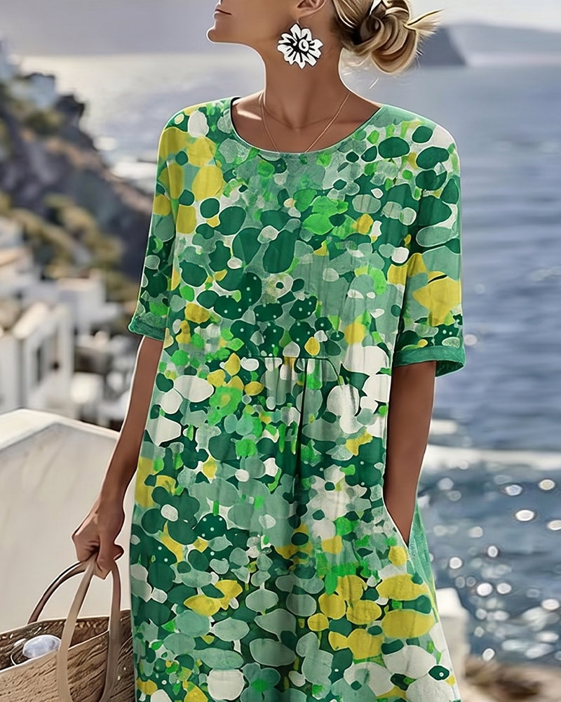 Vestido estampado holgado - Raúl & Sara Madrid