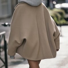 Lainey · Abrigo oversize de lana