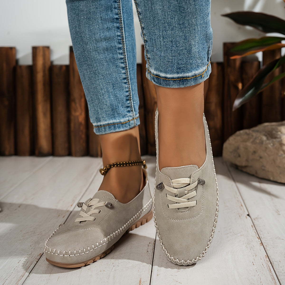 Mocasines Mujer Cómodos Y Flexibles – Zapatos Casual Antideslizantes Para Uso Diario