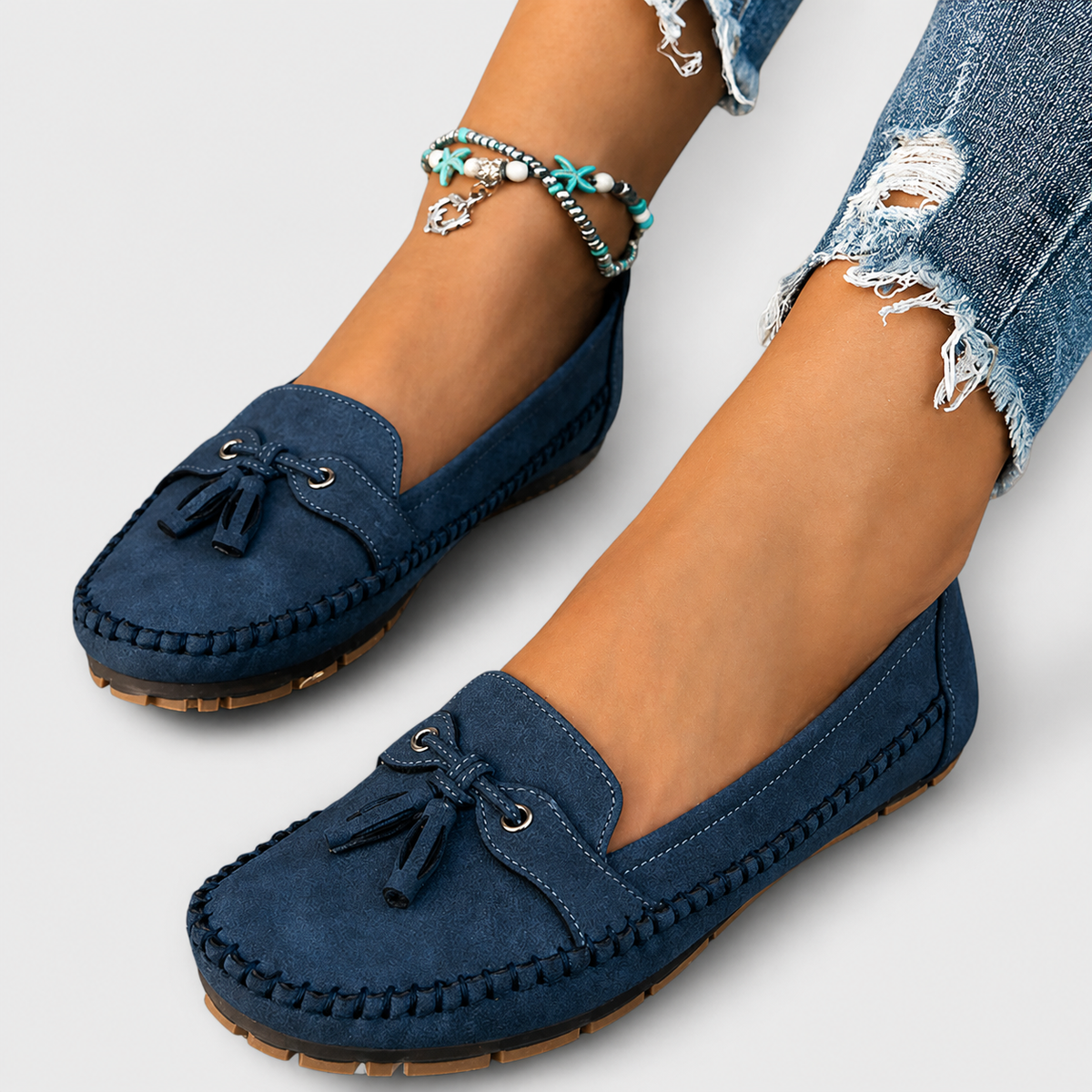 Pura · Mocasín Ortopédico con Detalle de Lazo - Raúl & Sara Madrid