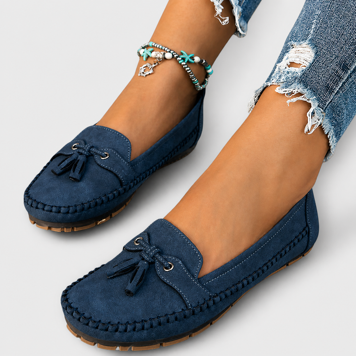Pura™ | Mocasín Ortopédico con Detalle de Lazo