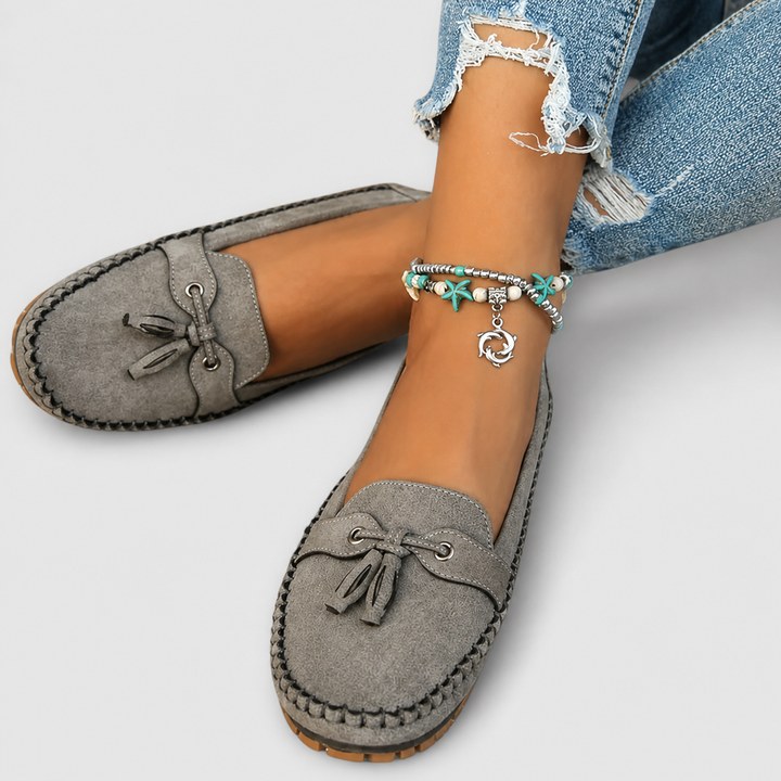 Pura™ | Mocasín Ortopédico con Detalle de Lazo